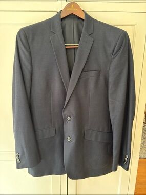 Kenneth Cole Reaction Navy Two-Button Sport Coat
